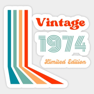 1974 Sticker